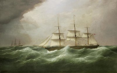 The Sailing Ship Robin Hood by Samuel Walters
